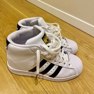 Adidas SuperStar UP Wedge Women US7 - LIKE NEW